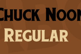 Chuck Noon Font