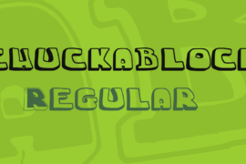 chuckablock Font