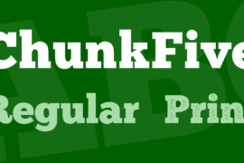 ChunkFive Font Family