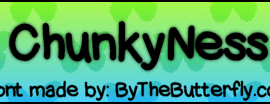 Chunky Ness Font