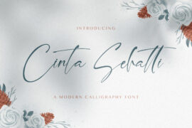CINTA SEHATTI Font