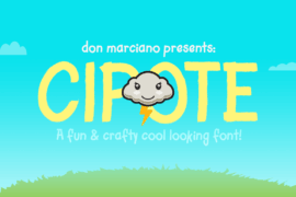 Cipote Font