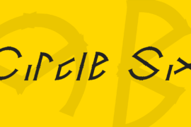 Circle Six Font