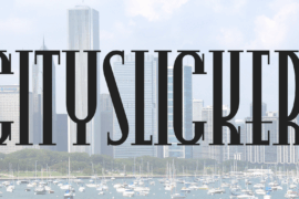 CitySlicker Font
