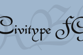 Civitype FG Font
