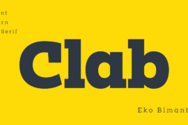 Clab Personal Use Font Family