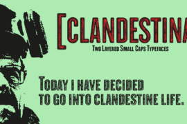 CLANDESTINA Font
