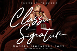 CLASSIC SIGNATURE DEMO Font