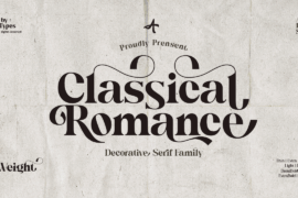 Classical Romance Font