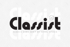Classist Demo Font
