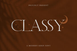 Classy Free Trial Font