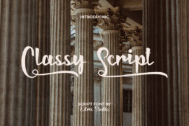 Classy Script Demo Font