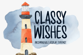 Classy Wishes Font