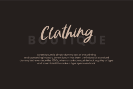 Clathing Font