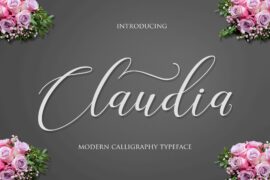 claudia Font Family