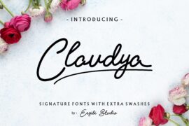 Claudya_DEMO Font