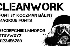Cleanwork Font