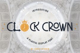 Clock Crown Demo Font