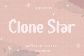 Clone Star Demo Font Family
