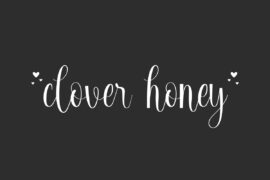 Clover Honey Demo Font
