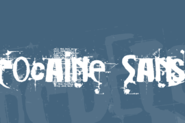 Cocaine Sans Font