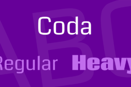 Coda Font Family