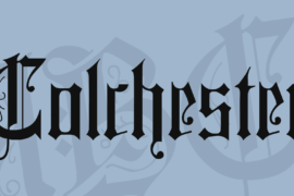 Colchester Font