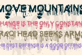 Cold Night for Alligators Font