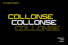Collonse Font Family