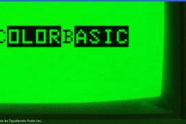 Color Basic Font