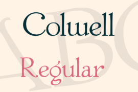 Colwell Font Family