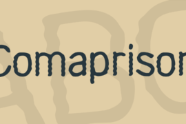 Comaprison Font
