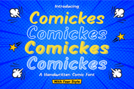 Comickes Font Family