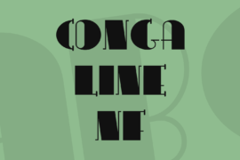 Conga Line NF Font