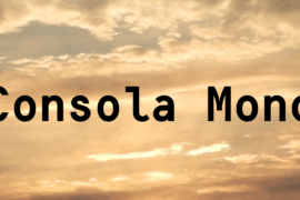 Consola Mono Font Family