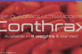 Conthrax Font