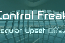 Control Freak Font Family
