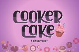 Cooker Cake Demo Font
