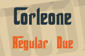Corleone Font Family
