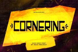 Cornering Demo Font Family