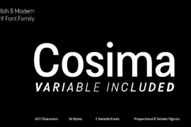 Cosima Font