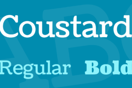 Coustard Font Family