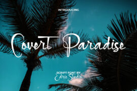Covert Paradise Demo Font