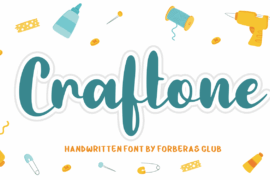 Craftone Font
