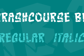 Crashcourse BB Font Family