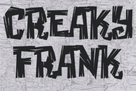 Creaky Frank Font