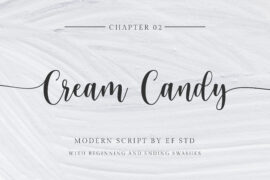 Cream Candy Font