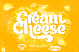 Cream Cheese Demo Font