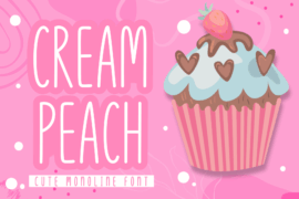 Cream Peach Font