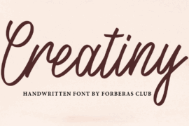 Creatiny Font